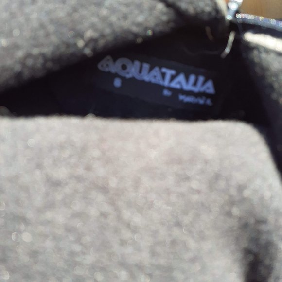 AQUATALIA Italian LEATHER Tall Full Zip up Southern Country Riding Boot 8 New - Picture 7 of 8